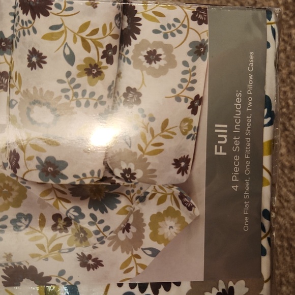 NWT Comfort Bay Full Sheet Set - Picture 3 of 7